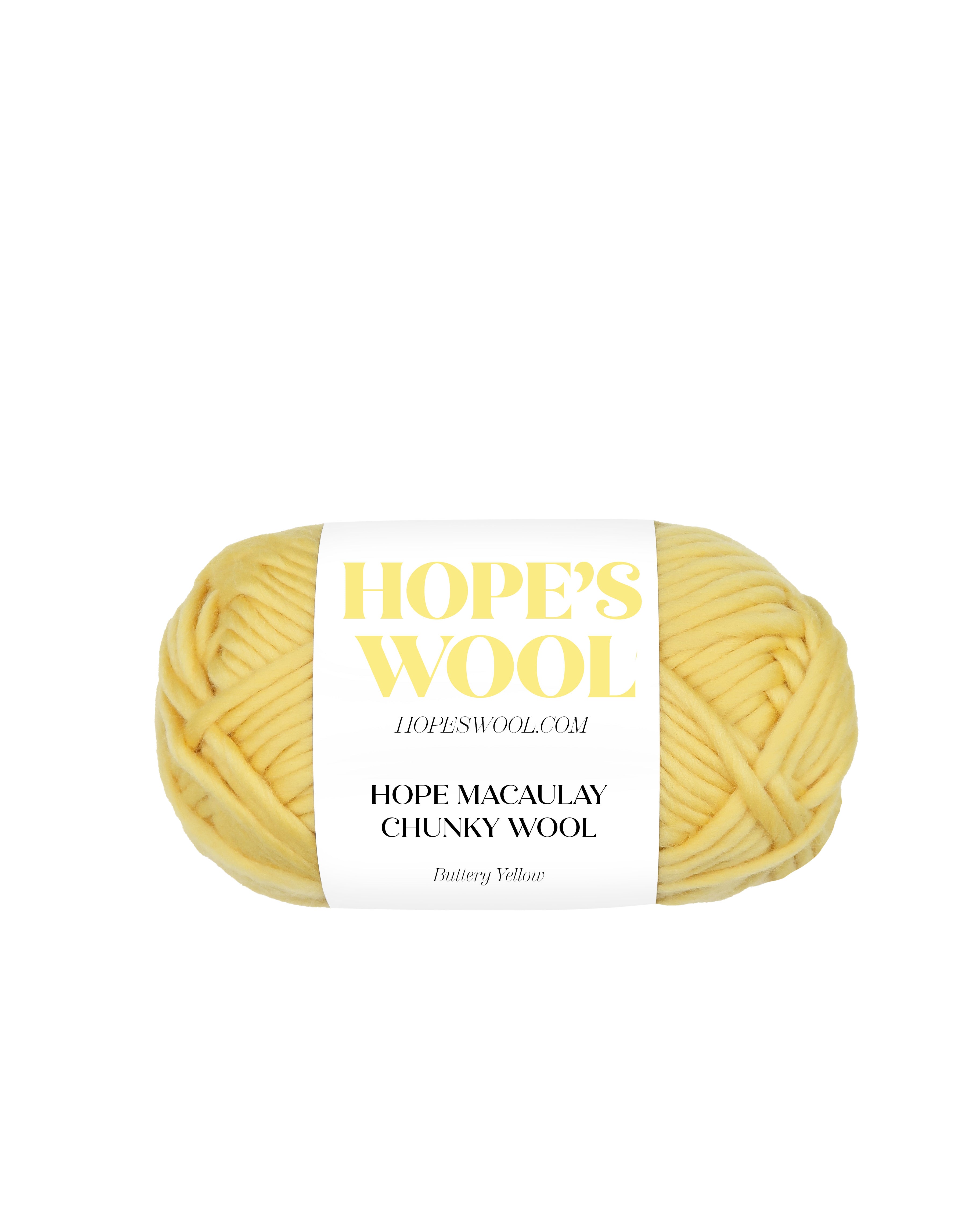 Hope Macaulay Chunky Merino Hope's Wool in yellow