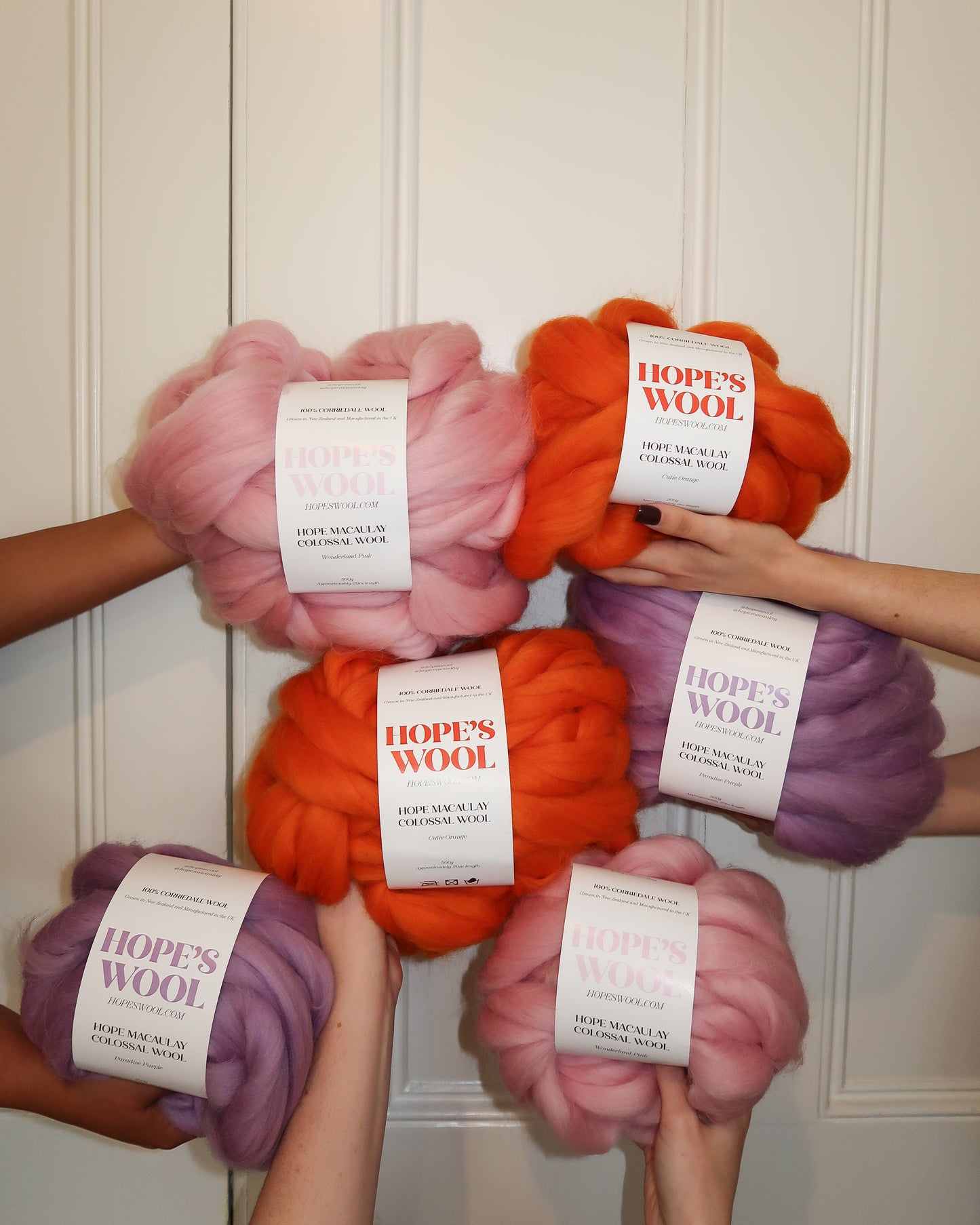Hope Macaulay Colossal Wool in Wonderland Pink