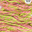 Handspun yarn in pink and green with 'Handspun in Northern Ireland' text overlay.