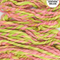 Handspun yarn in pink and green with 'Handspun in Northern Ireland' text overlay.