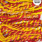 Handspun yarn in red, yellow, and orange on a white background with 'Handspun in Northern Ireland' text.