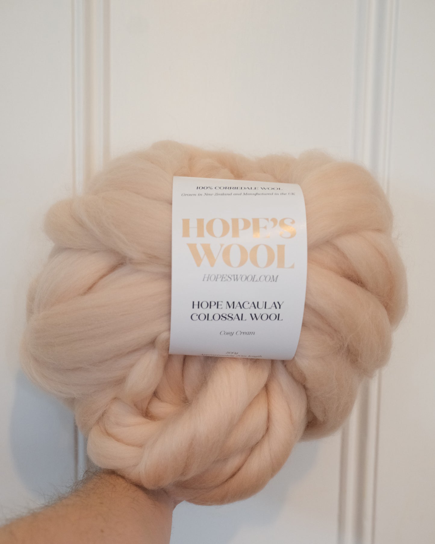 Hope Macaulay Colossal Wool in Cosy Cream