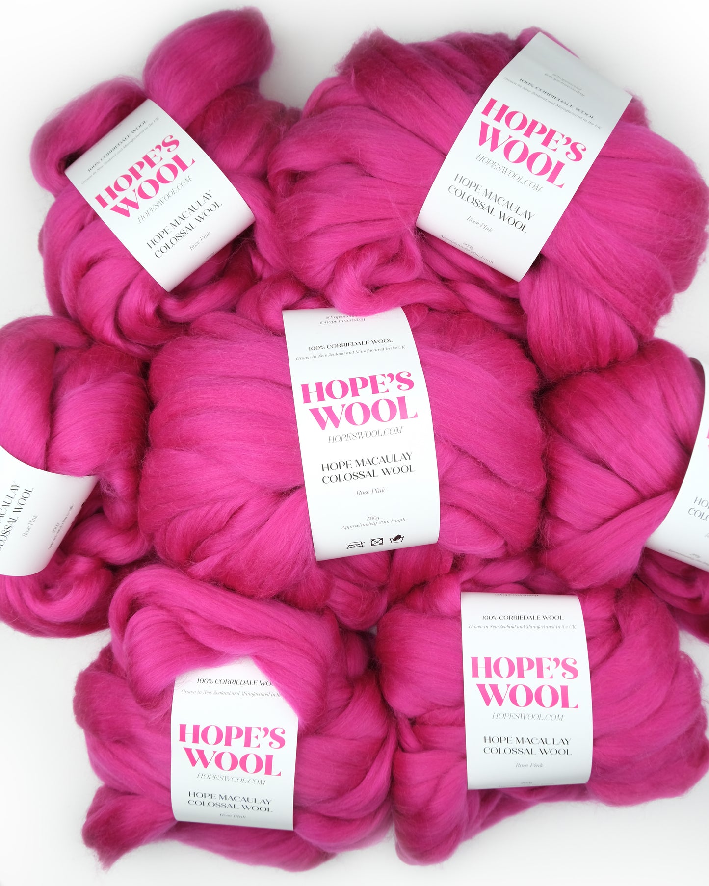 Hope Macaulay Colossal Wool in Rose Pink