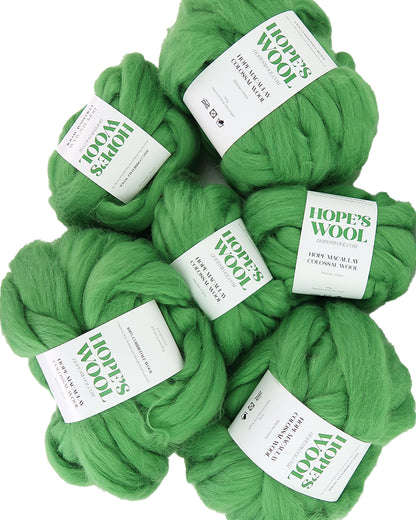 Hope Macaulay Colossal Wool in Matcha Green