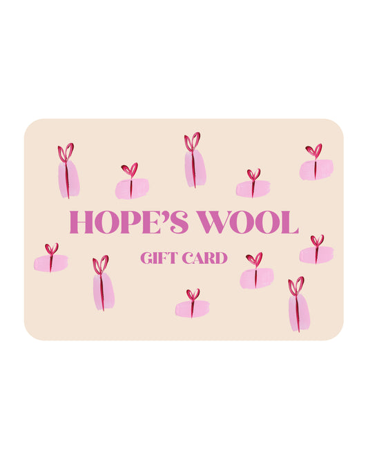 Hope's Wool Gift Card