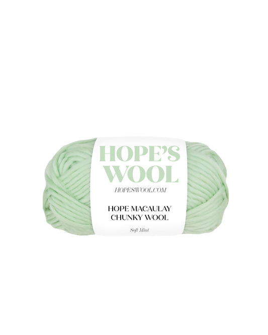 Hope Macaulay Chunky Wool in Soft Mint