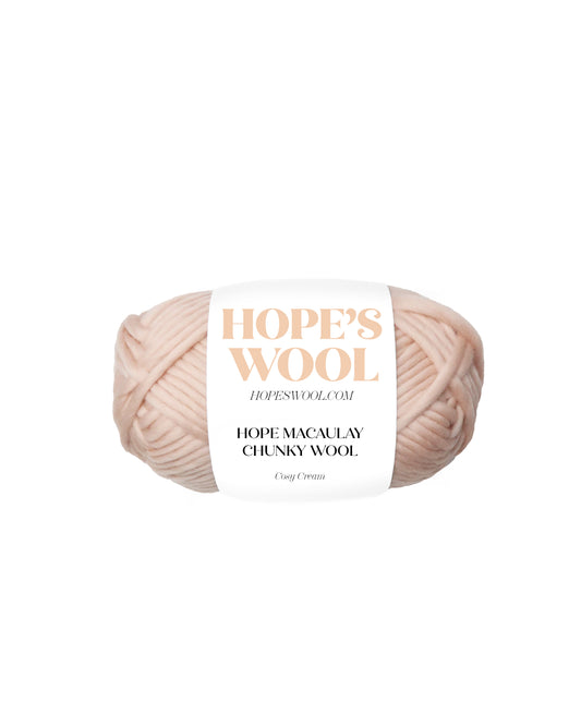 Hope Macaulay Chunky Wool in Cosy Cream