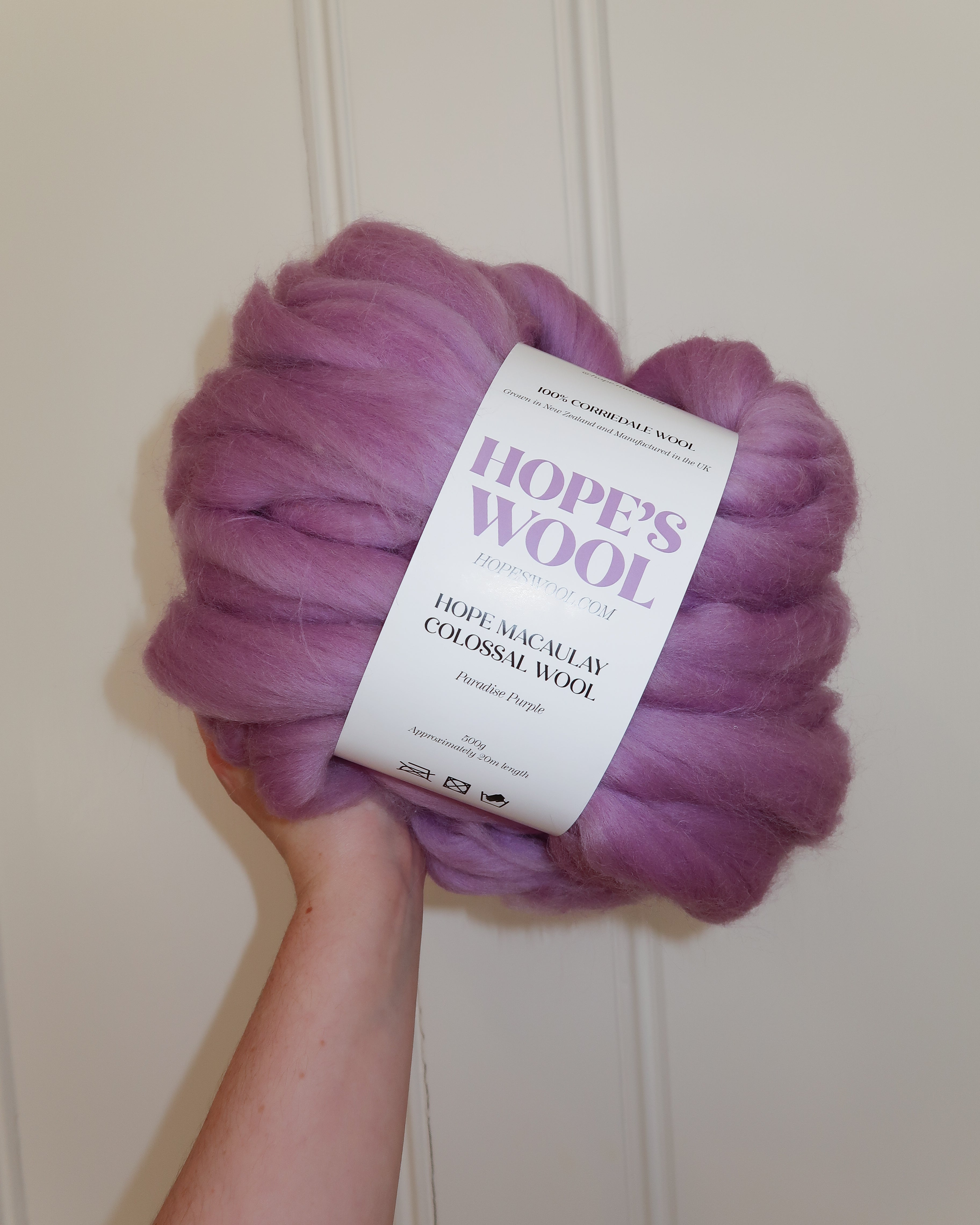 Colossal Wool Hope Macaulay Colossal Wool in Patchwork Pink | Hope's Wool