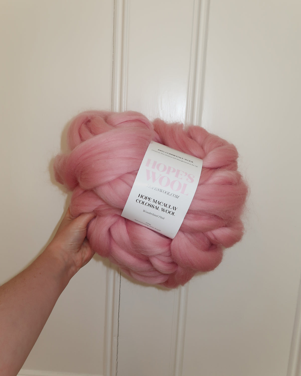 Colossal Wool Hope Macaulay Colossal Wool in Patchwork Pink | Hope's Wool