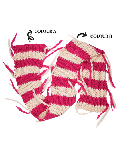 Penelope Chunky Knit Scarf Knitting Pattern