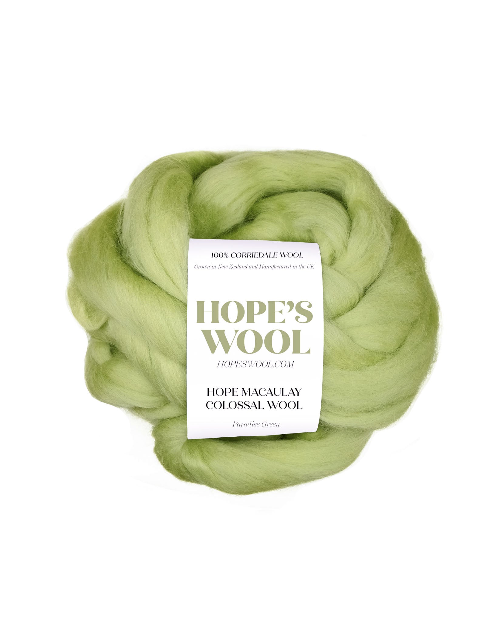 Colossal Wool Hope Macaulay Colossal Wool in Meadow Green | Hope's Wool