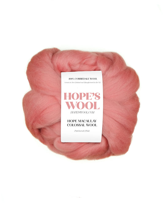 Hope Macaulay Colossal Wool in Patchwork Pink