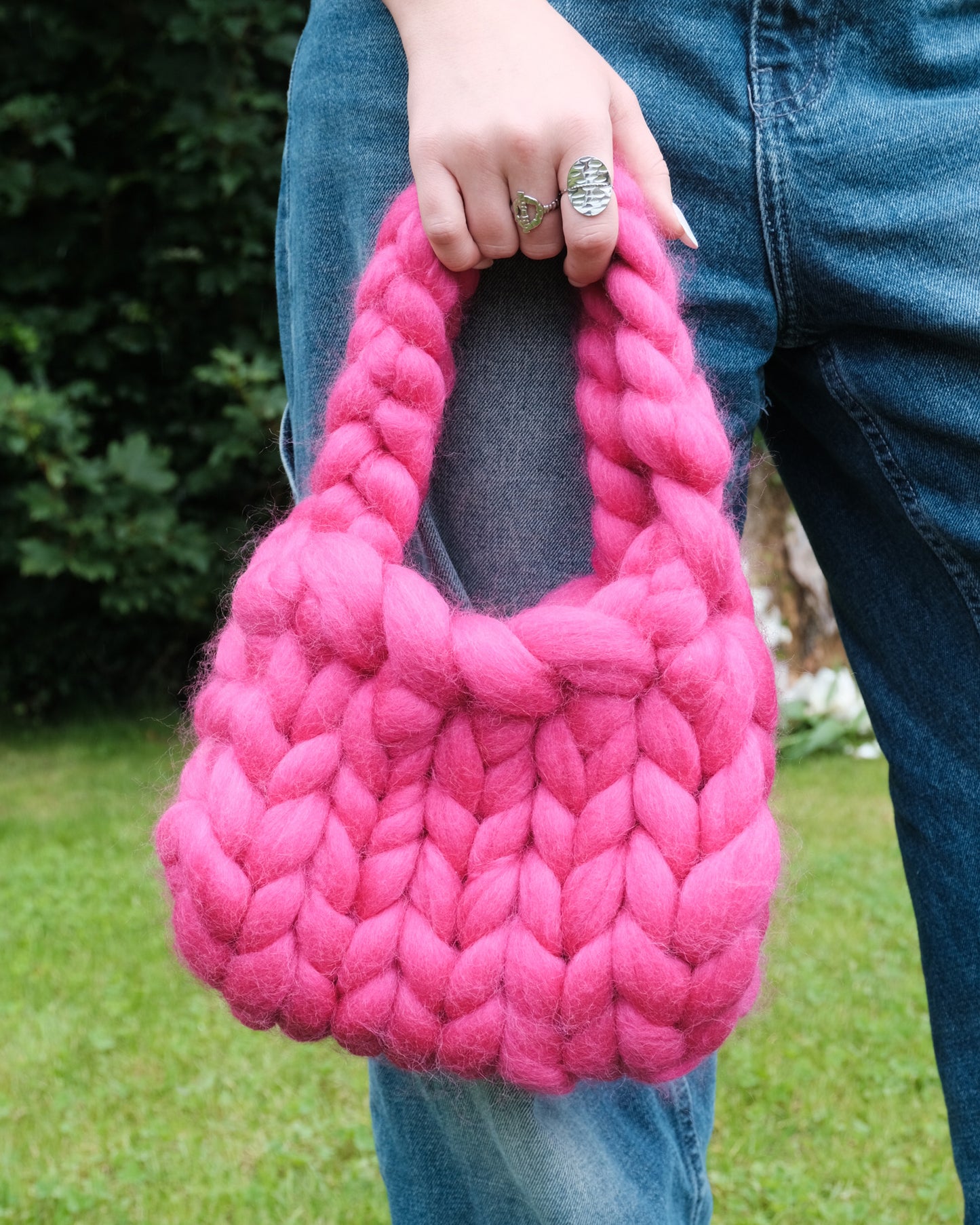 Colossal Knit Mini Bag Knitting Kit