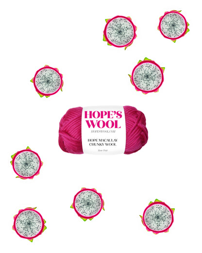 Hope Macaulay Chunky Wool in Rose Pink